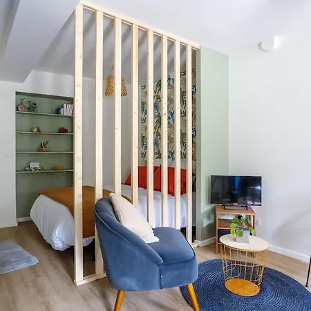 Studio Cosy Neuf - Fibre - Parking Gratuit - Proche Ecoles Et Entreprises Orsay Buitenkant foto