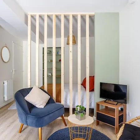 Studio Cosy Neuf - Fibre - Parking Gratuit - Proche Ecoles Et Entreprises Orsay Buitenkant foto